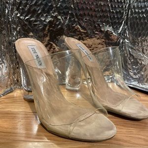 Steve Madden Clear Heels